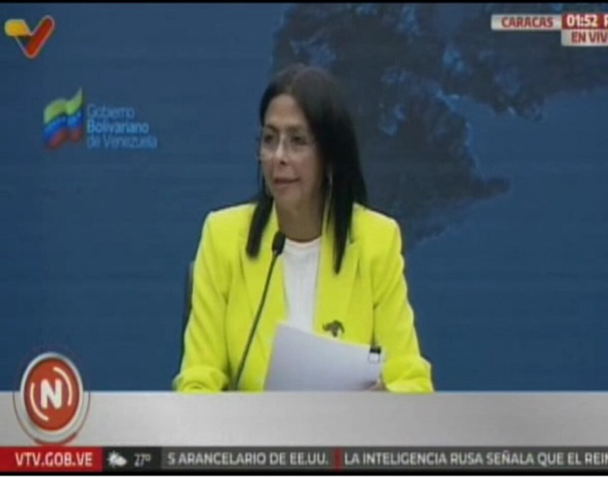 ¿Delcy Rodríguez anunció la eliminación de las pensiones y bonos para jubilados?