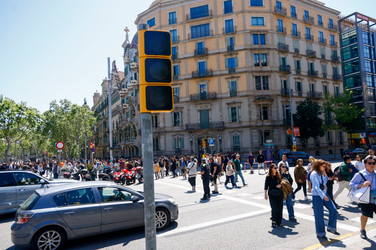 Las imágenes del apagón masivo en España