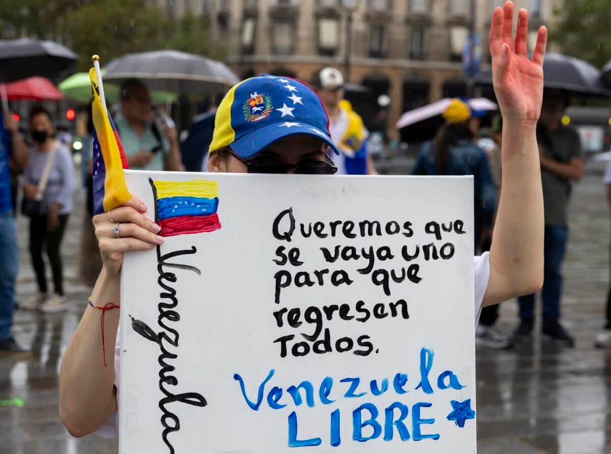Venezolanos protestaron en distintos países del mundo para ratificar el triunfo de Edmundo González