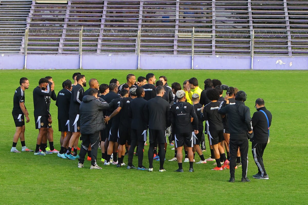 En imágenes: así fue el entrenamiento de la Vinotinto en Montevideo previo a su partido contra Uruguay