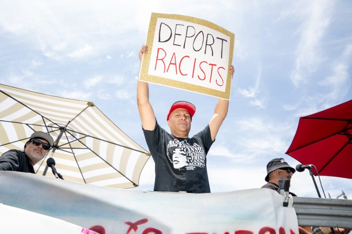 En imágenes: las masivas protestas en Estados Unidos contra las redadas migratorias