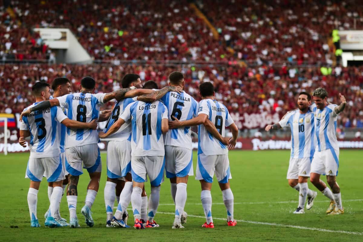 Eliminatorias Sudamericanas: las imágenes del partido entre Venezuela y Argentina