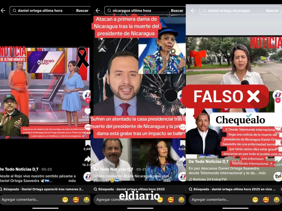 ¿Murió Daniel Ortega, presidente de Nicaragua?