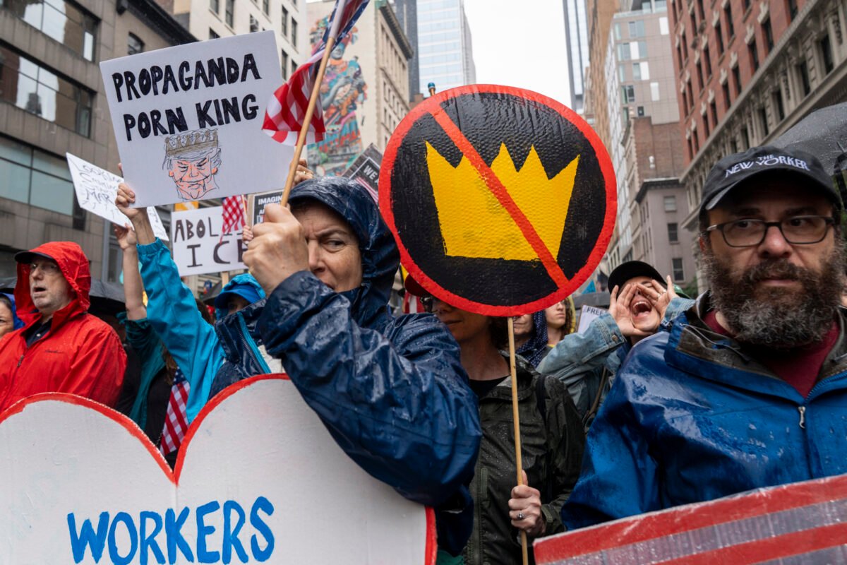 En imágenes: las masivas protestas en Estados Unidos contra las redadas migratorias