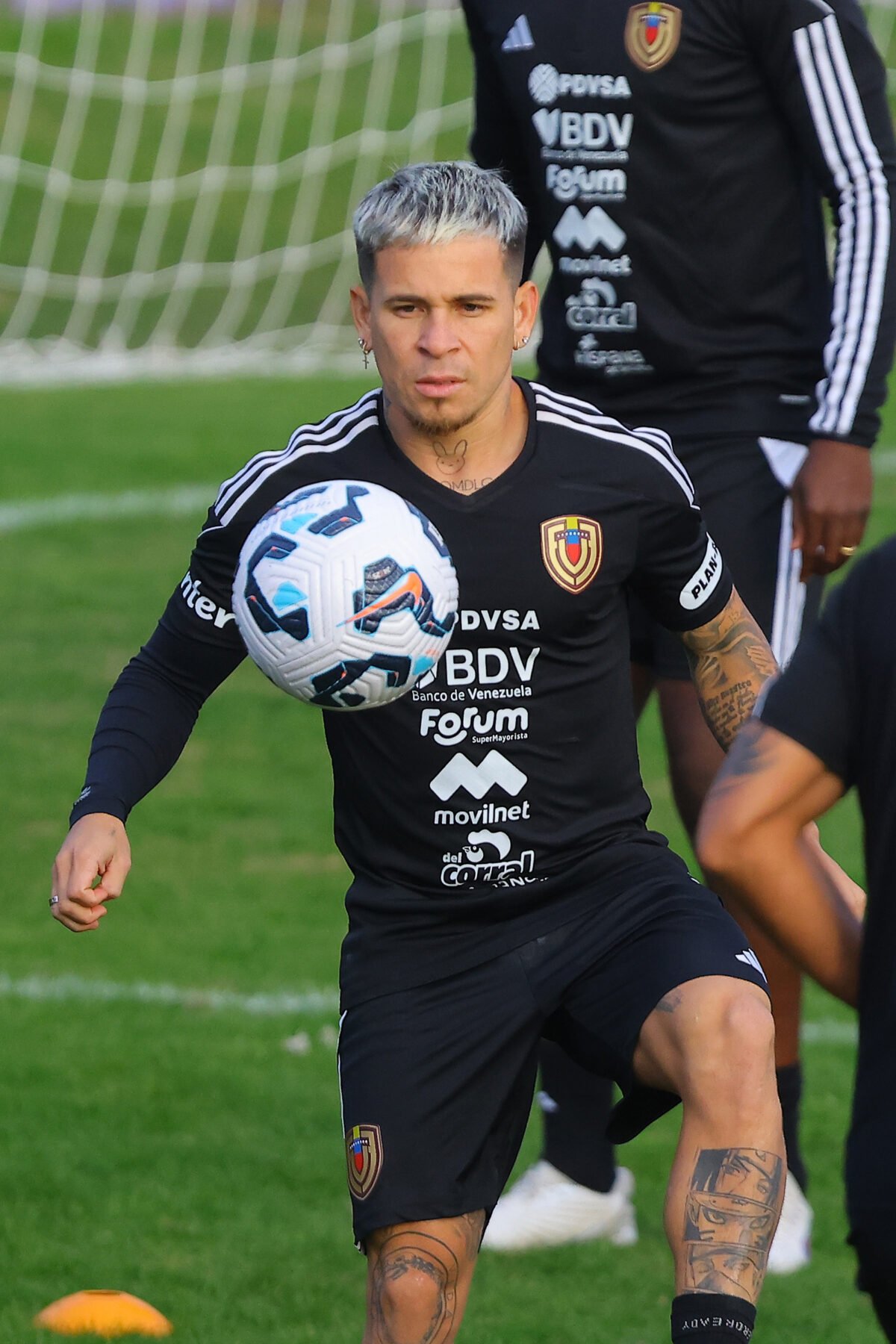 En imágenes: así fue el entrenamiento de la Vinotinto en Montevideo previo a su partido contra Uruguay