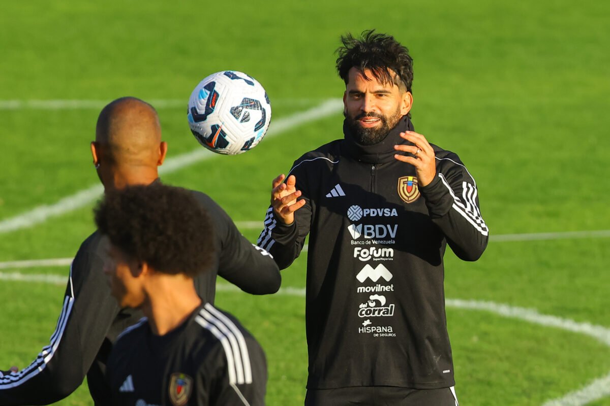 En imágenes: así fue el entrenamiento de la Vinotinto en Montevideo previo a su partido contra Uruguay