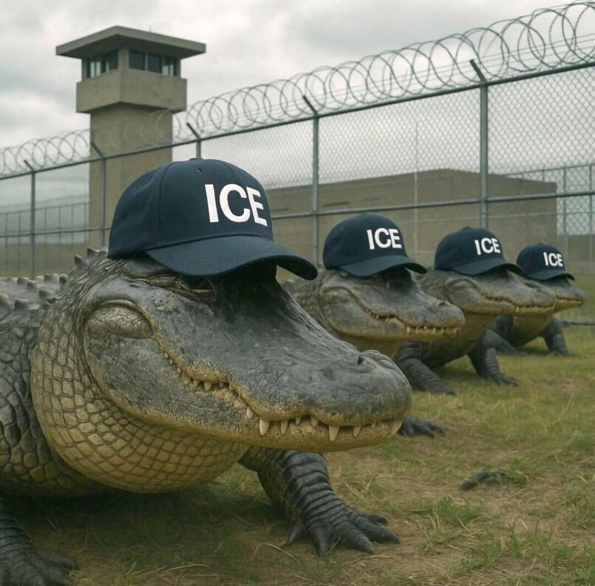 Trump inauguró Alligator Alcatraz, el nuevo centro de detención para migrantes en EE UU
