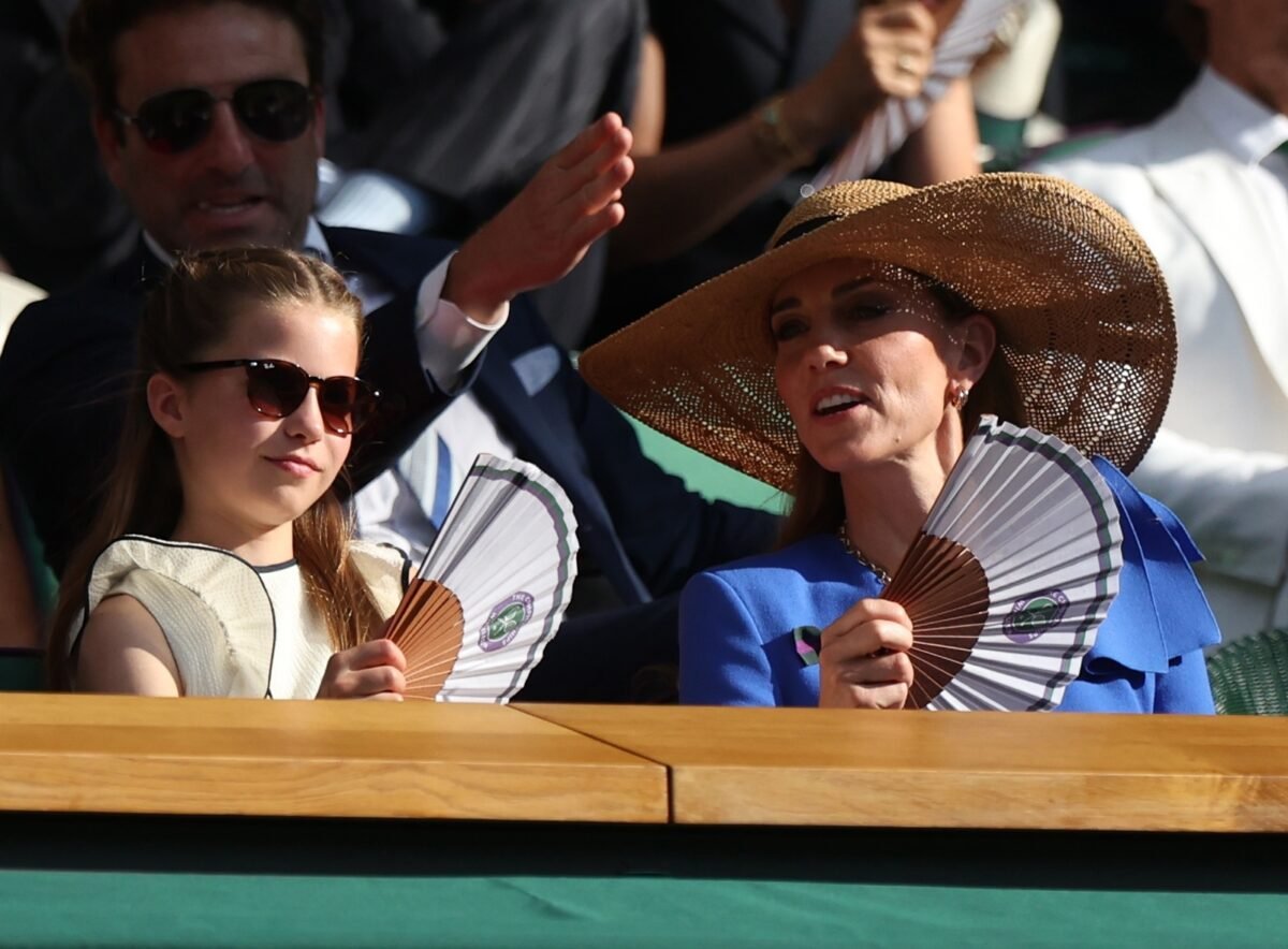 En imágenes: las celebridades que asistieron a la final de Wimbledon