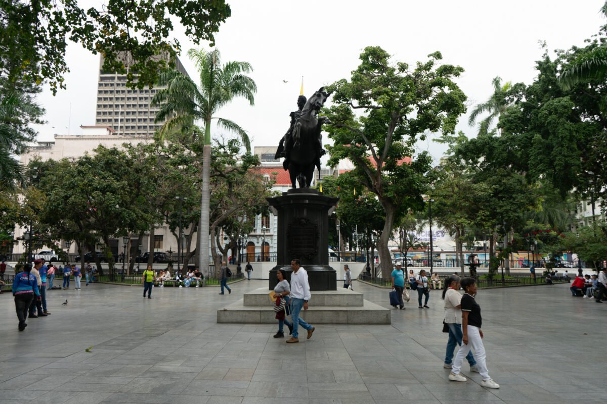 Plaza Bolívar del Centro de Caracas