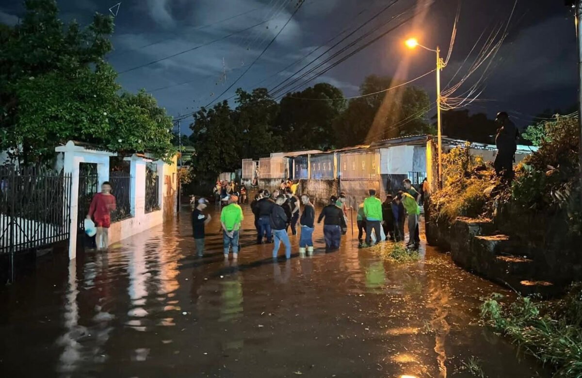 Al menos 27 viviendas resultaron afectadas por las fuertes lluvias registradas en Aragua