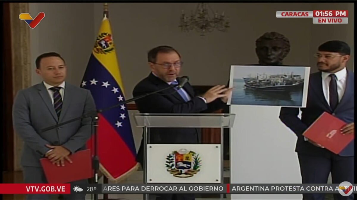 Gobierno venezolano denunció que EE UU abordó de forma ilegal una embarcación de pesca