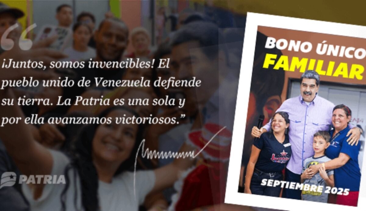 Comenzó la entrega del bono “Único Familiar” de septiembre de 2025: ¿para qué alcanza?