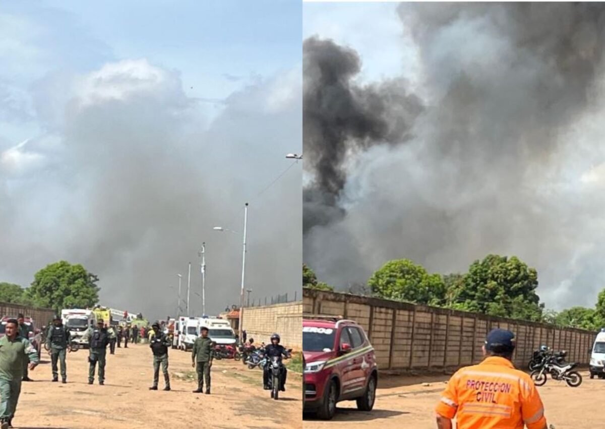 Se registró una explosión en una fábrica de fuegos artificiales en Zulia
