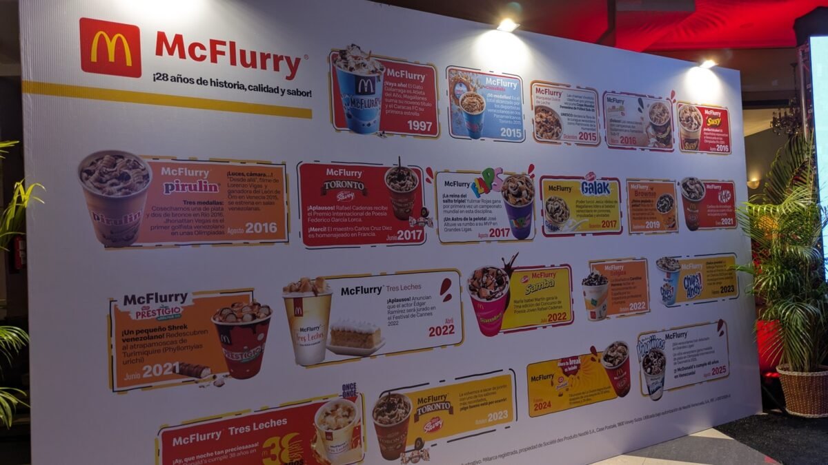 McDonald's celebró sus 40 años en Venezuela con una experiencia en cuatro tiempos