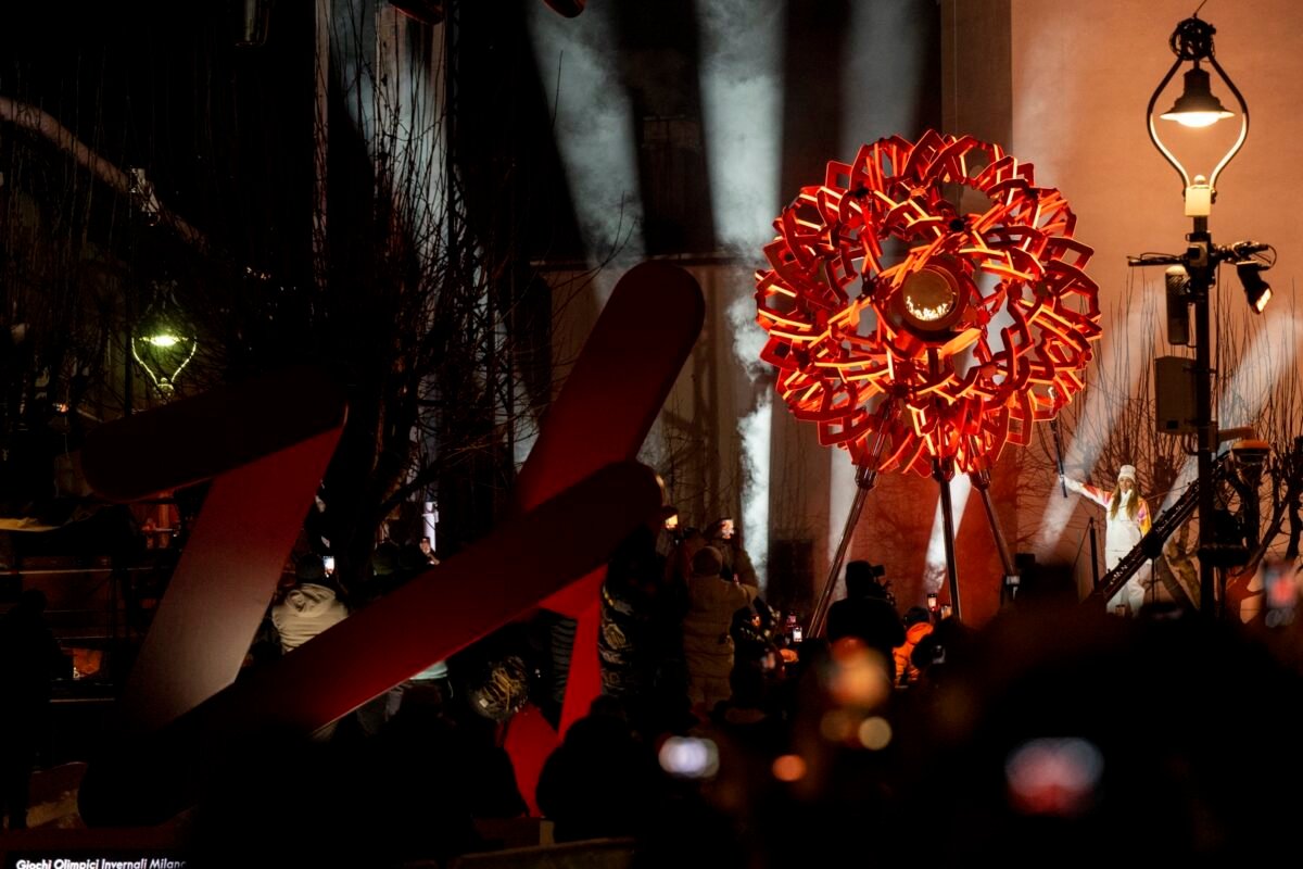 En imágenes: así fue la inauguración los Juegos Olímpicos de Invierno 2026