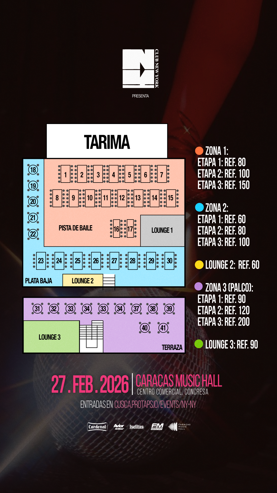 Discoteca New York New York realizará segunda fiesta en el Caracas Music Hall: ¿cuál es el precio de las entradas?