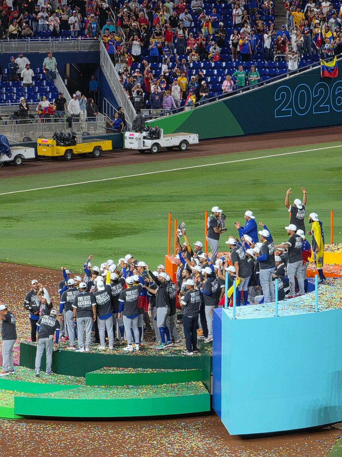 Dos locales y un solo campeón: el día en que el “Gloria al Bravo Pueblo” conquistó Miami