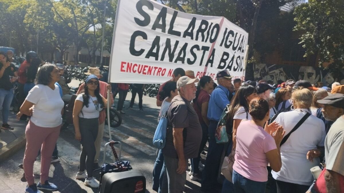 Gremios convocaron una jornada nacional de protestas para exigir salarios dignos en Venezuela