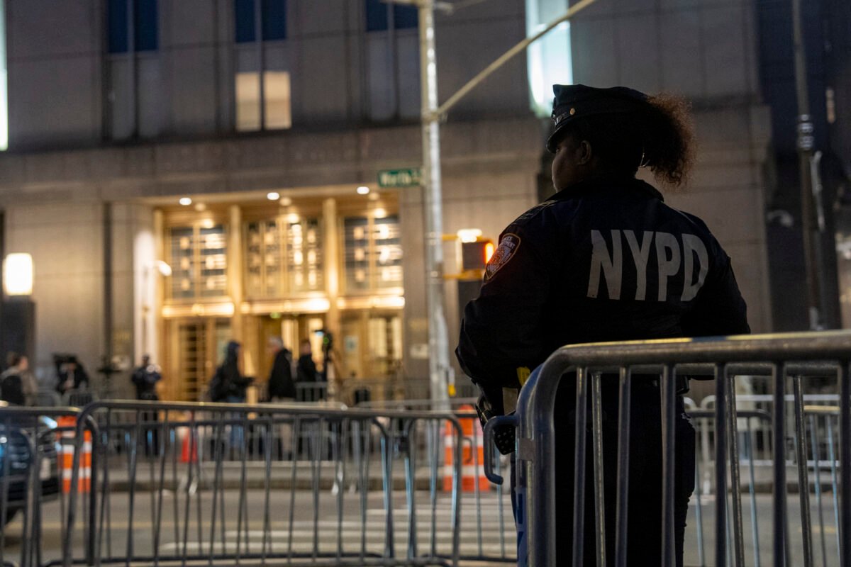 Así se encuentran las inmediaciones del tribunal en Nueva York donde será la audiencia de Nicolás Maduro y Cilia Flores