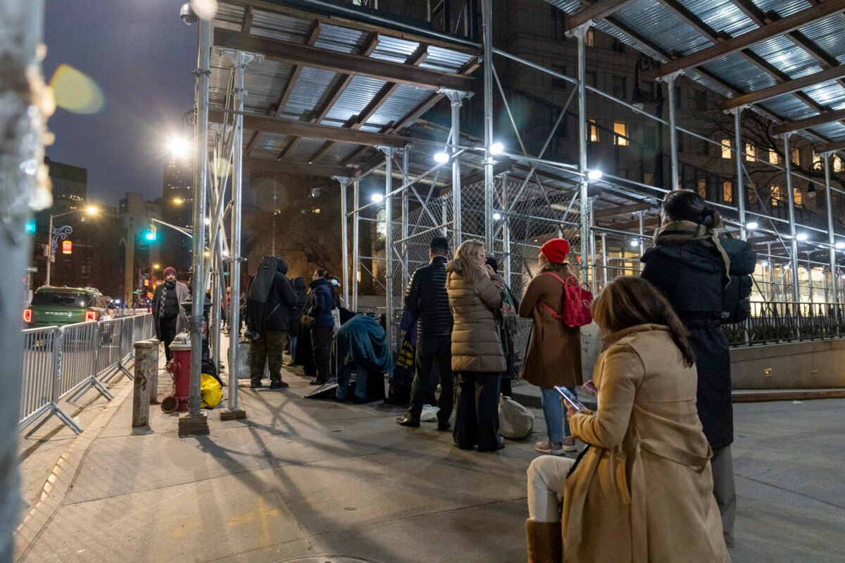 Así se encuentran las inmediaciones del tribunal en Nueva York donde será la audiencia de Nicolás Maduro y Cilia Flores