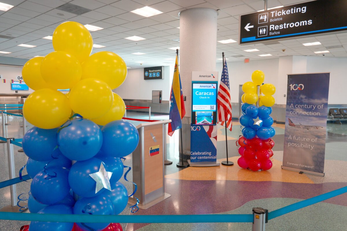 Despegó el primer vuelo directo entre Estados Unidos y Venezuela luego de siete años