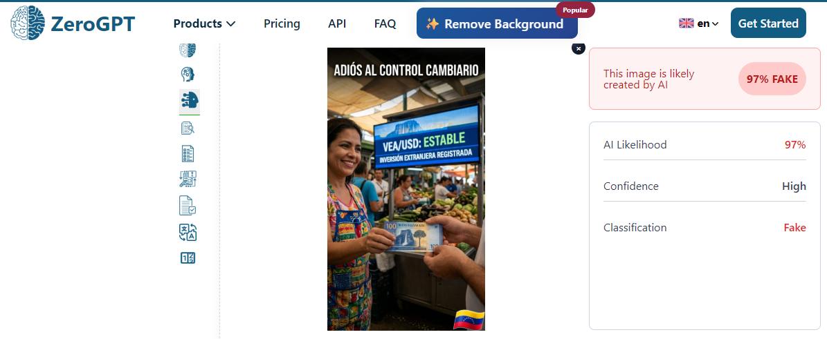 ¿Gobierno venezolano anunció la circulación de un nuevo bolívar azul?