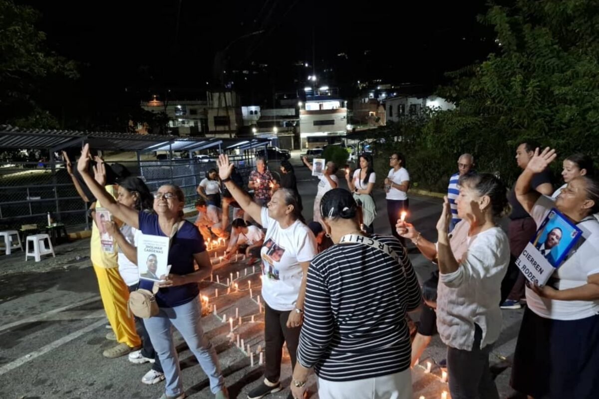 Familiares de presos políticos en Venezuela se sumaron a protesta internacional para exigir su liberación