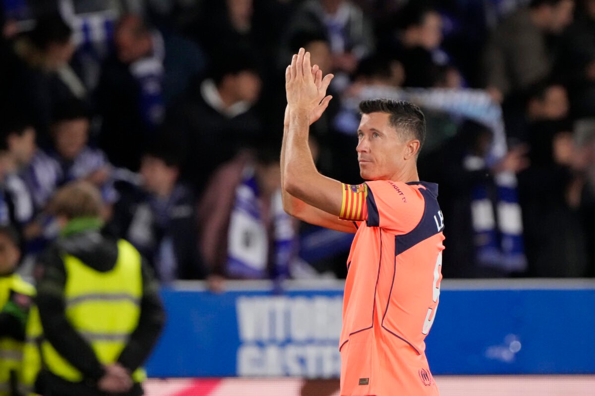 Robert Lewandowski confirmó que abandonará el Barcelona a final de temporada